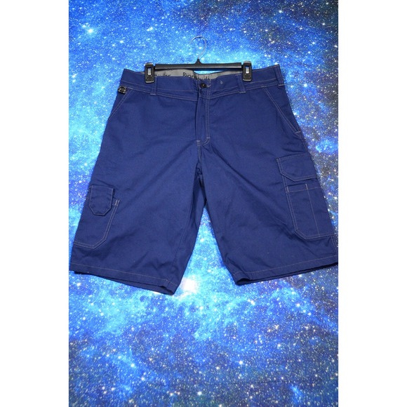 Bjornklader Shorts Mens 54 Blue Cargo Workwear Multi Pocket Utility Durable - Picture 1 of 6
